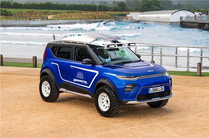 Kia Soul EV gets one-off surf-inspired off-road concept